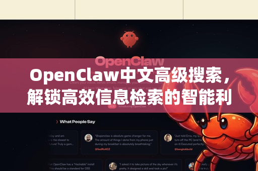 OpenClaw中文高级搜索，解锁高效信息检索的智能利器