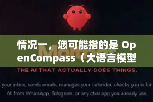 情况一，您可能指的是 OpenCompass（大语言模型评测工具）