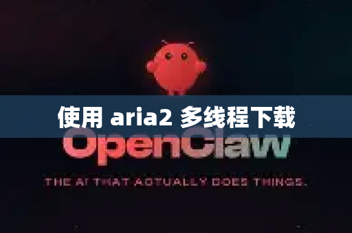 使用 aria2 多线程下载