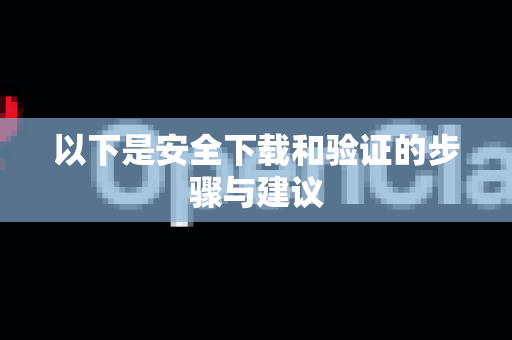 以下是安全下载和验证的步骤与建议